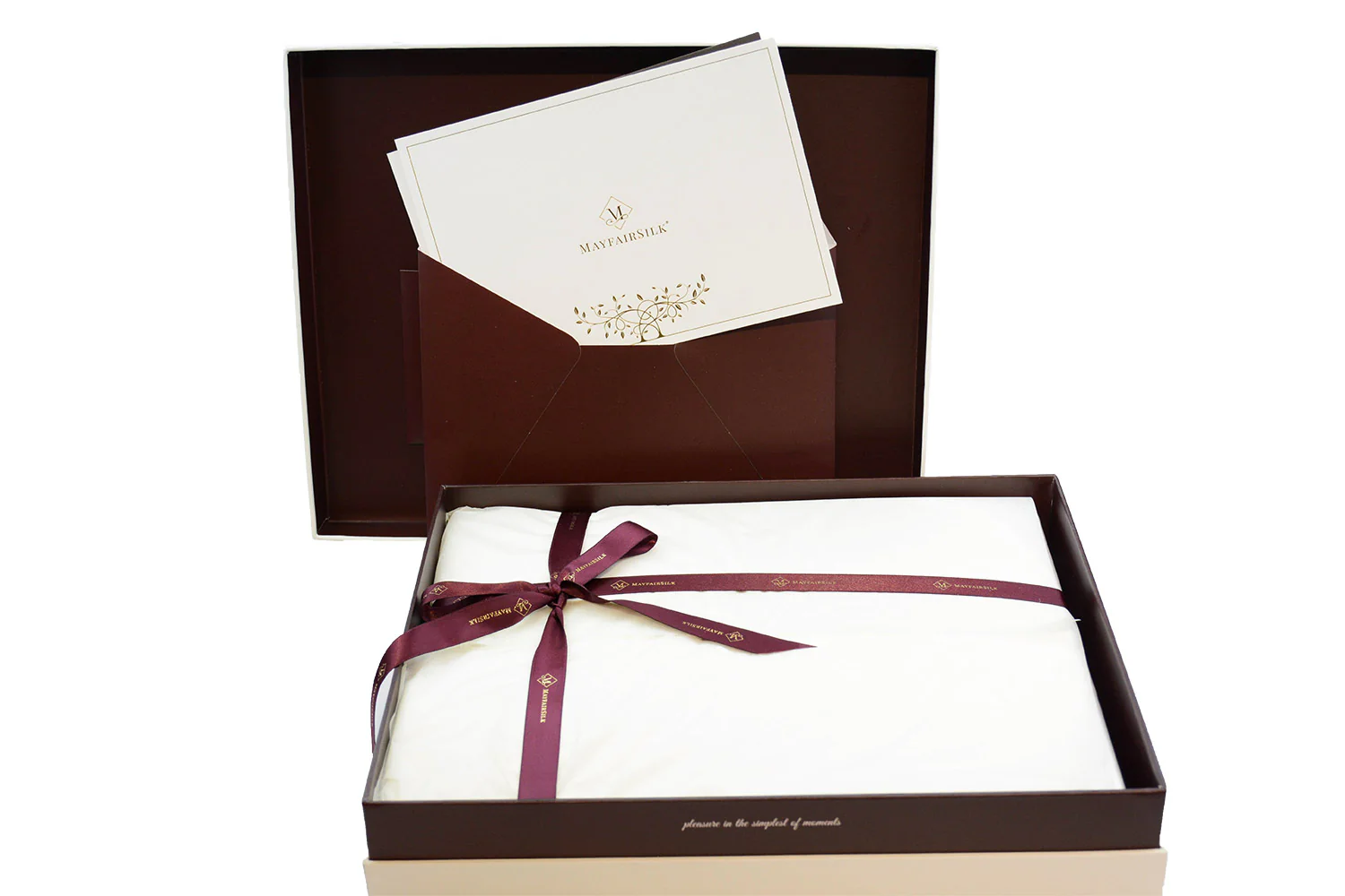 Brilliant White Silk Duvet Set - Image 8