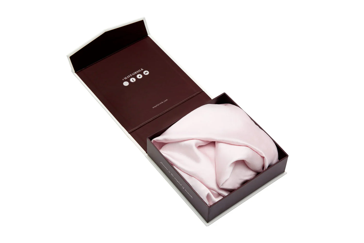 Precious Pink Pure Silk Pillowcase - Image 4