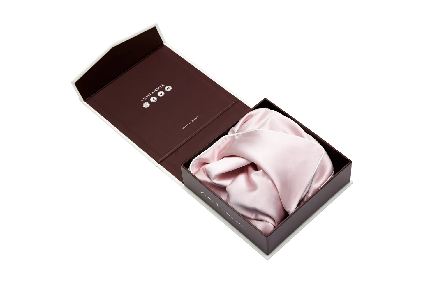 Precious Pink Pure Silk Pillowcase - Image 7